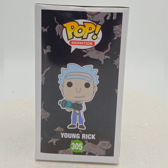 Funko POP! Rick and Morty Young Rick #305 Hot Topic Exclusive Vinyl Figure - Picture 5 of 7